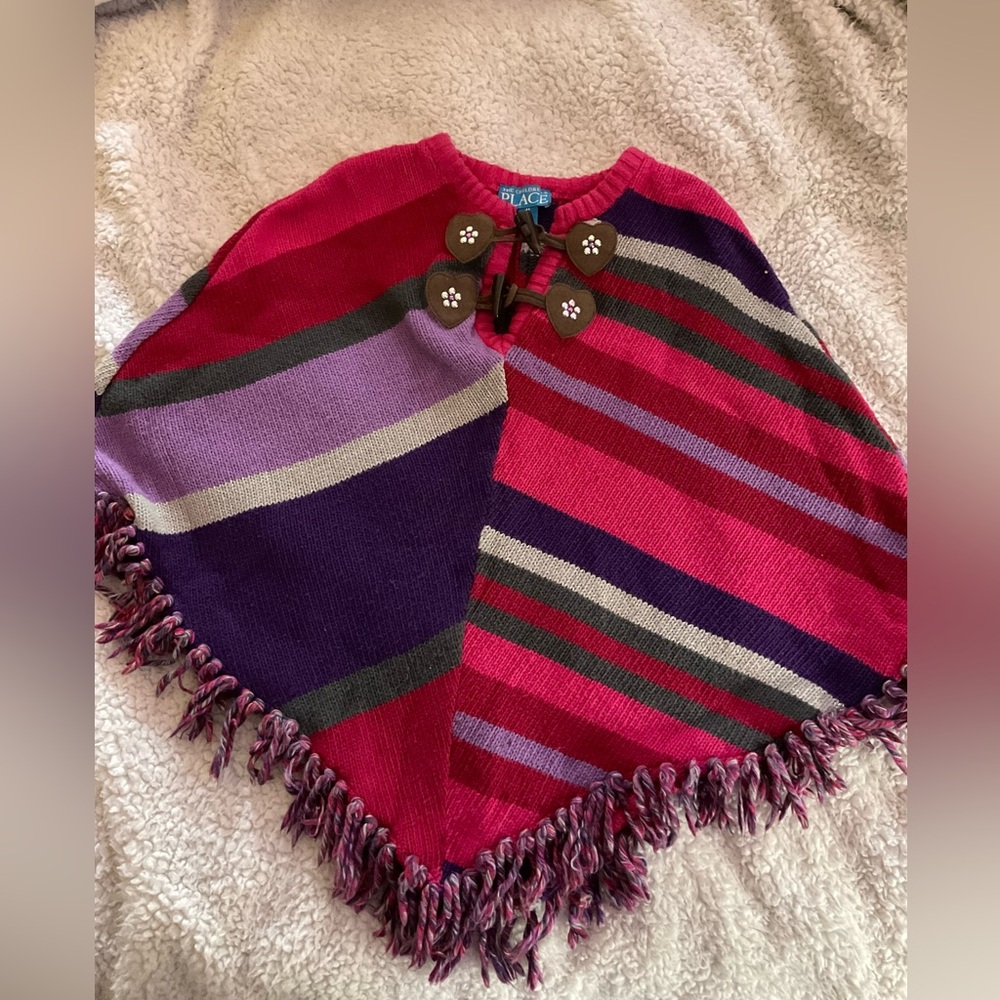 Multicolored striped shawl 💝